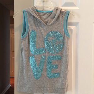 Girls Justice sleeveless summer shirt